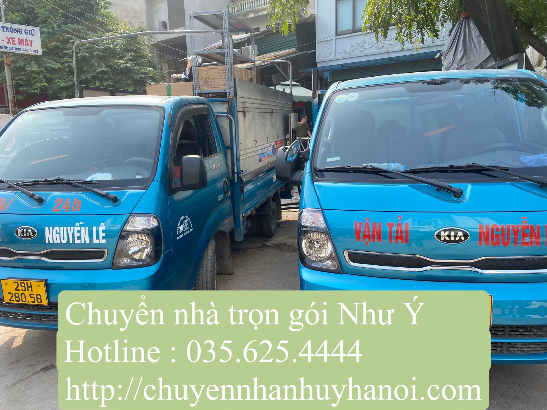 Cho thuê xe tải chở hàng tại đường Nguyễn Khánh Toàn 0356254444